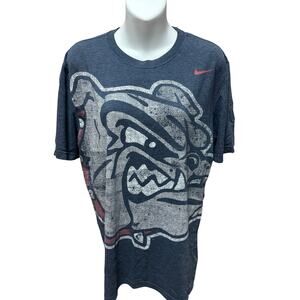 Nike Gonzaga Bulldogs Vintage T-shirt - Men's Large Short Sleeve Blue